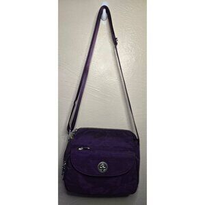 Purple Baggallini  Eco Calais Crossbody Bright Carry-All Shoulder Bag